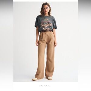 Abercrombie Women’s Sloane Pant Brown Sz 31 Regular